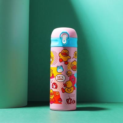 China Hot Sale 400ml Stainless Steel Vacuum Metal Multifunctional Insulated Double Walled Water Bottle PORTABLE for sale