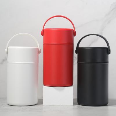 China PORTABLE Take Out Round Student Food Lunch Box Bento Lunch Box Hand Jars for Food for sale