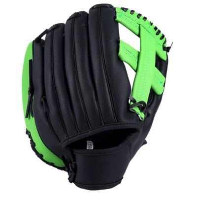 China Sale Sports 11.5 Inch Baseball Gloves Sports PU Catcher Leather Wadding Gloves Forming Glove Straight Baseball Gloves for sale