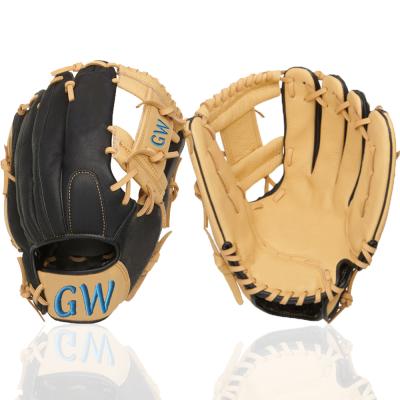 China Sports Hot Wholesale Customized Genuine Leather Baseball Glove Whip Leather Infield Baseball Gloves for sale