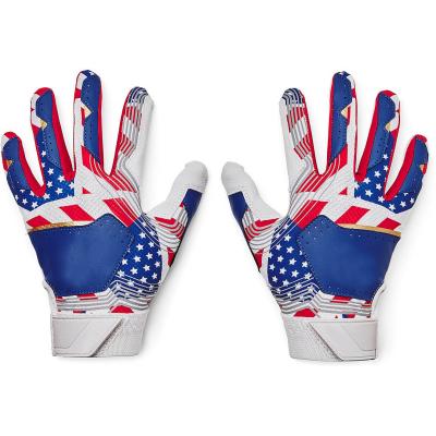 China Durable Genuine Leather Men's Baseball Batting Gloves Digital Batting Gloves Baseball Batting Glove for sale