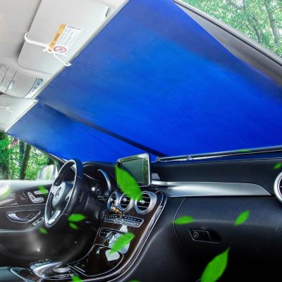 China Foldable Waterproof Dustproof Front Retractable UV Shields Car Windshield Sunshade Sunshade Sunshade for sale