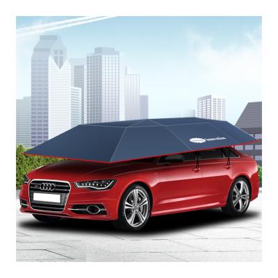 China Smart Foldable Waterproof Dustproof Sun Protection Car Umbrella Car Auto Cover for sale