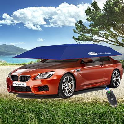 China Innovation UV Portable Battery Protection Yeeyoung Car Umbrella Car Roof Car Covers for sale