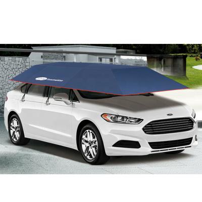 China Car Body UV Protection Customized Cover UV Proof Manual Car Umbrella Cover For Garage for sale