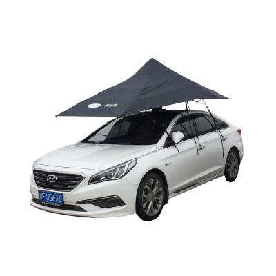 China snow & Automatic Ice Protection Car Cover Tent With Hail Resistance Snow Car Remote Control Umbrella for sale