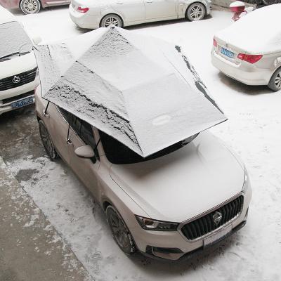 China snow & Ice protection winter design hail resistance snow car cover anti-theft umbrella for car for sale