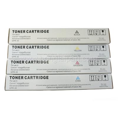 China Toner Cartridge for Canon Imagerunner Advance C5045 C5051 C5250 C5255 (GPR30 2789B003 2793B003 2797B003 2801B003) for sale