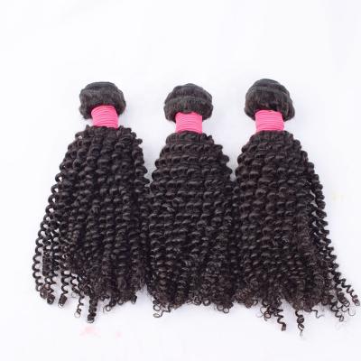 China Frontec Brazilian Curly Hair Weft Wholesale Double Bundles Brazilian Curly Hair Weft , Double Hair Weft Bundles for sale