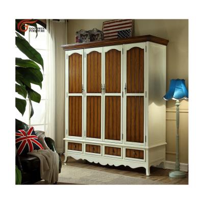 China Other Good Price Antique Style Solid Wood Bedroom Accessories Bedroom Decor Bedroom Wardrobe GL04-05.2 for sale