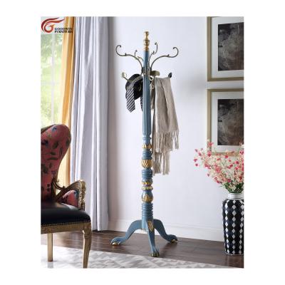 China Other hot selling antique classic style solid wood bedroom accessories bedroom furniture coat rack GGC52 for sale