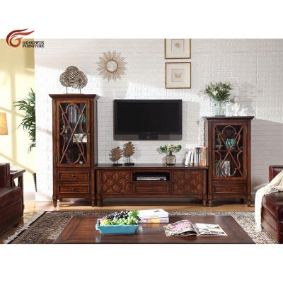 China Other Best Price Solid Wood Home Use Living Room Furniture Living Room Cabinet Living Room TV Stand GL104 for sale