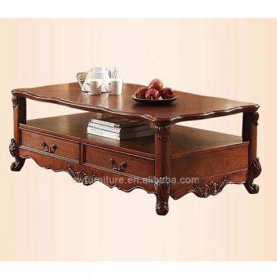 China Italian classic solid wood coffee table for sale