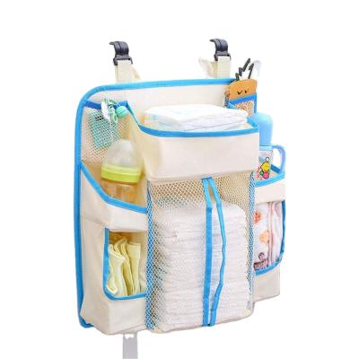 China Baby Diaper Folding Hanging Bag Storage Bag Organizer Fill Waterproof Diaper Bags Fashionable for sale