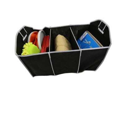 China Folding Trunk Organizer Car Large Capacity Collapsible Storage Box For Car With Lid for sale