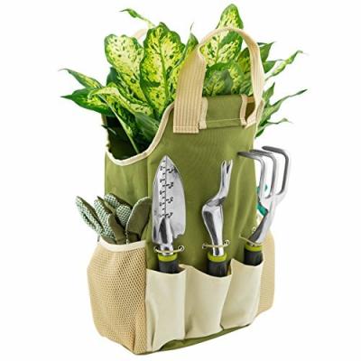 China Portable Personalized Garden Tote Bag with Pockets Tool Bucket Cart Bag for sale