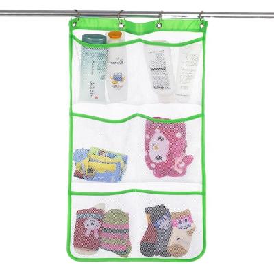 China Mesh Pocket Organizer Durable Hanging Toy Organizer Bathroom Toy Organizer for sale