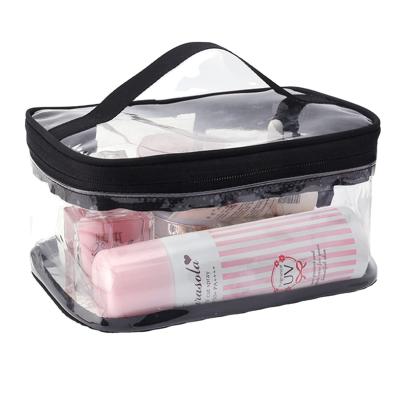 China Viable Wholesale Cosmetic Bag Clear Cosmetic Bags Foldable Cosmetic Bag for sale