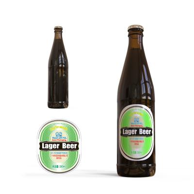 China Professional label sticker manufacturer for   Bottle Labels Beverage Packaging Solution for sale