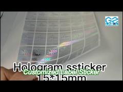 custom hologram sticker paper beer bottle food juice label cosmetics label