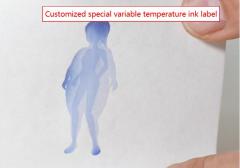 Customized special variable temperature ink label