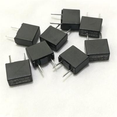 China Wholesale Durable Professional Made Plastic Black Micro Time Lapse Square Fuse Radial Leaded Fuse for sale