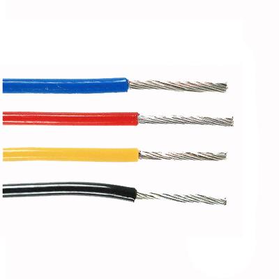 China Heating M16878/5 26AWG 19 Stranded PTFE Coated Cable Single Core High Temperature Wire For Smart Equipment for sale