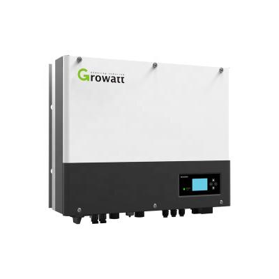 China Growatt Solar Power System Grid Tie Inverter 3KW 5KW 6KW Solar Hybrid Off Grid PV Solar Power Inverter for sale