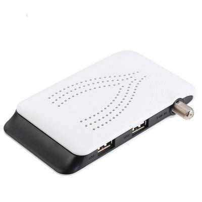 China Newest Model Best HD Plastic Housing Set Top Box TV Mini DVB S2 Satellite Receiver Hot Selling Receiver for sale