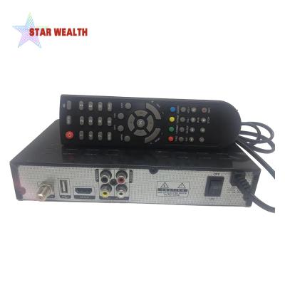 China Hot Selling Hd Air s2 Firmware Upgrade Receiver Support CCCam Plastic Housing Set Top Box for sale