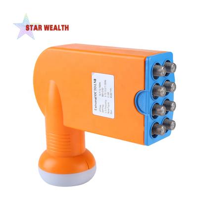 China Hot selling 8 outlet ku band satellite dish internet lnb L989 for sale