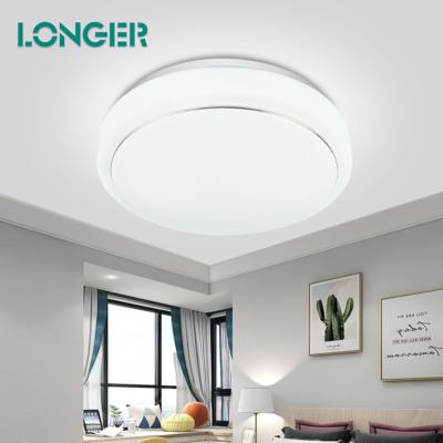 China Wholesale Outdoor Mounted Around Decorative Light Bedroom Living Room LED Deckenleuchte Modern Simple Ceiling Lamps for sale