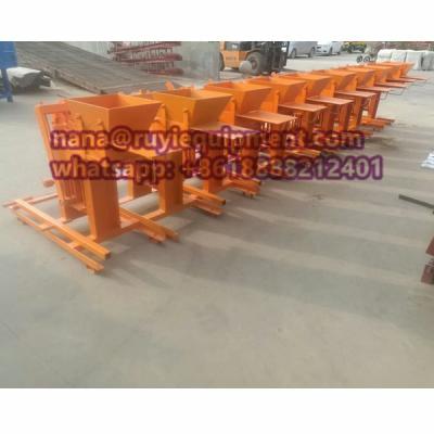 China clay brick machine manual interlock brick machine brick making machine for sale