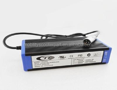 China Mobility Scooters CTE 4F24050 24V 5A Gel Battery Charger Mobility Scooter Parts XLR3 AU EU 3 Pin Electric Lead Acid Plug Disabled Wheelchair for sale