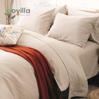 China Wholesale Anti-static Chinese Luxury Bedding Set Hotel Linen Sheet Duvet Cover Set Large for sale