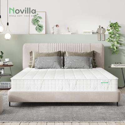 China Foldable Memory Foam Mattress Large Home Bedroom 7 Zones Pocket Box Spring Natural Latex Mattress In A Box Te koop