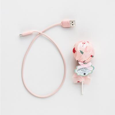 China Large Type-C Flash Fast Data Charging USB IOS Capacity Lollipop Cable for sale