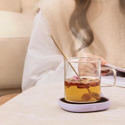 China LIBERFEEL Maoxin New Arrivals Coasters Office/Home Mug Warmer Come With Glass Mug Heater For Coffee Tea Milk for sale