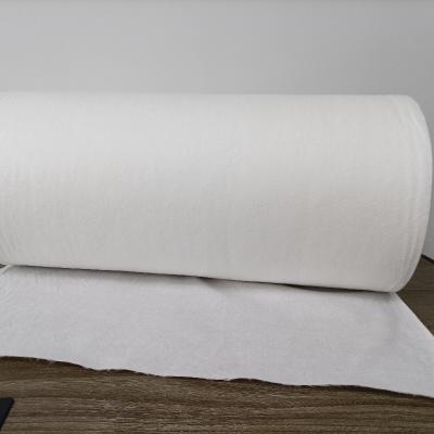 China Wholesale Low Resistance 90GSM MERV 13 HVAC Air Filter Media Electrostatic Custom Nonwoven Air Filter Fabric Filter Material for sale