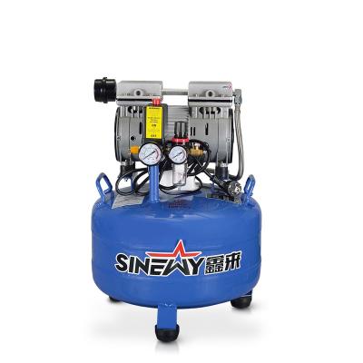 China Free Sample Mobile Oil Free Silent Spray Paint Medical Dental Compressor Oil Free for sale