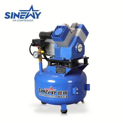 China Professional Factory Oil Free Custom Color Available Hair Salon Air Compressor for sale