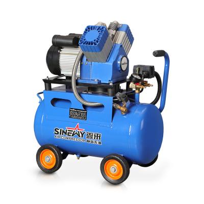 China Silent Low Cost 5hp Air Compressor Machine 60l Silent Oil Free for sale