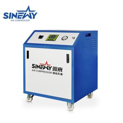 China latest euro model air compressor ultra quiet oil free for sale