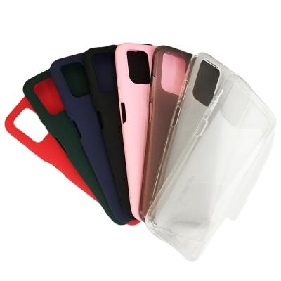 China Anti-fall matte soft tpu case for Xiaomi Redmi Power 9, transparent pudding case cover for sale