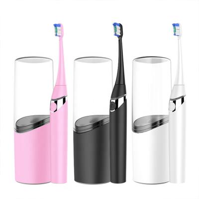 China Professional Manufacturer Luxury Polishing Electric Toothbrush With UV Case 800mAh for sale