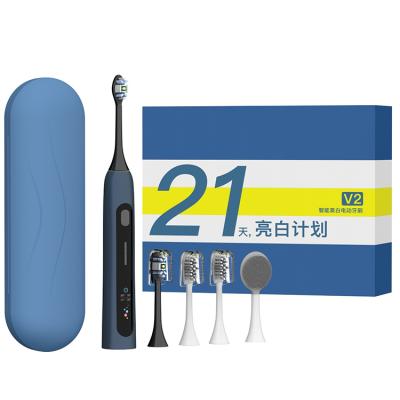 China Good Quality Sonic Electric Toothbrush Usb Ultrasonic Full Powerful Clean Good Prices Battery Operated for sale