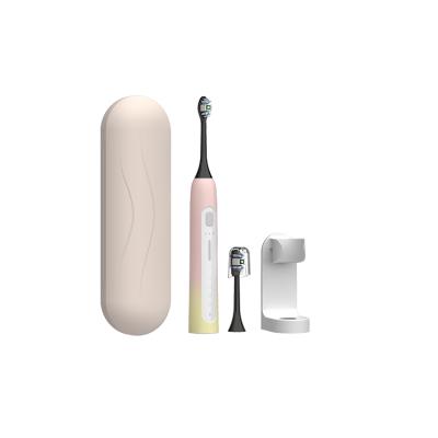 China Wholesale Factory Price Battery Operated Blu-Ray Whitening Triple Bristle Best Sonic Electric Toothbrush for sale