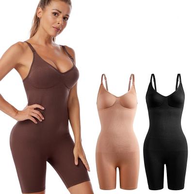 China Breathable Women Slimming Butt Lifter Jumpsuit Shapewear Faja Waist Trainer Seamless Body Shaper for sale