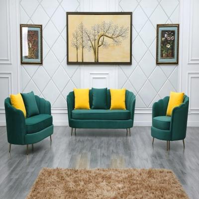 China Modern Home Stylish Modern Design Sofa Chair Stainless Steel Living Room Sofas Furniture (Height) Foshan Adjustable Armchair Set for sale