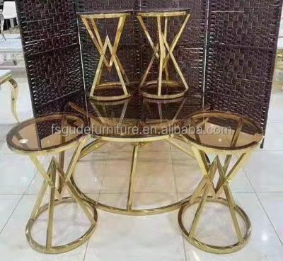 China 2022 Special design center table (new arrival other) coffee table adjustable set 1+4 living room furniture for sale